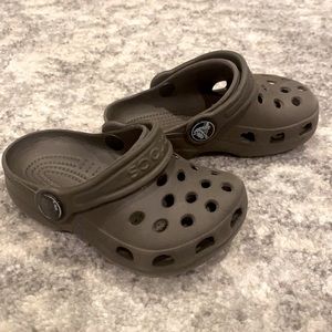 Baby boy Crocs size 4/5